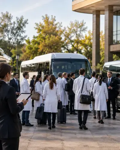 Coordinación in situ: Presencia real en sedes y terminales